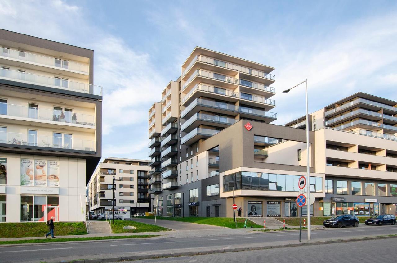 Sky Home- Blue Apartament -Manufaktura, Bezplatny Parking, Klima, Dostep Na Kod Лодзь Экстерьер фото