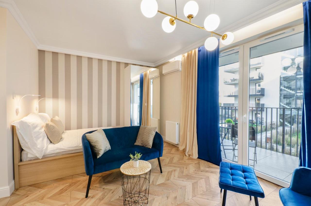 Sky Home- Blue Apartament -Manufaktura, Bezplatny Parking, Klima, Dostep Na Kod Лодзь Экстерьер фото